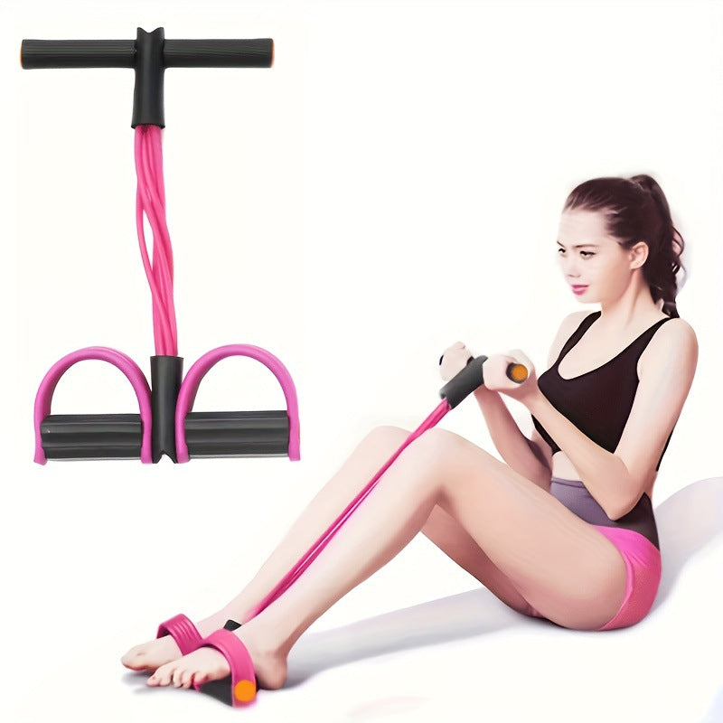Multifunction Tension Rope 6 Tube Elastic Yoga Pedal Tension Rope
